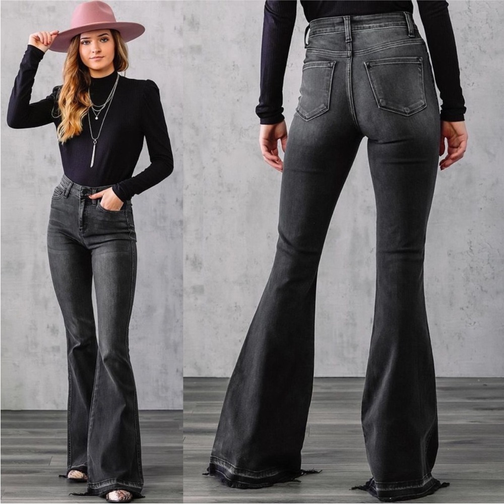 Flying Monkey - High Rise Super Flare Jeans